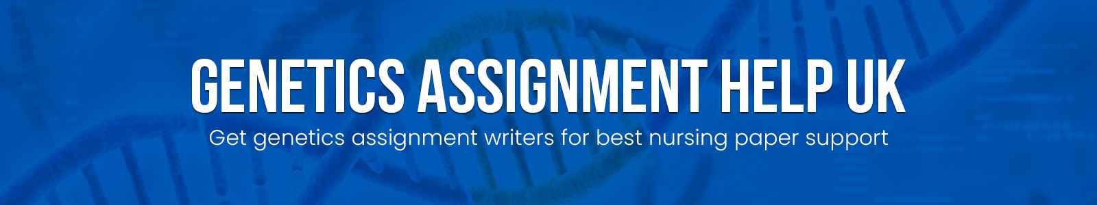 Genetics Assignment Help UK